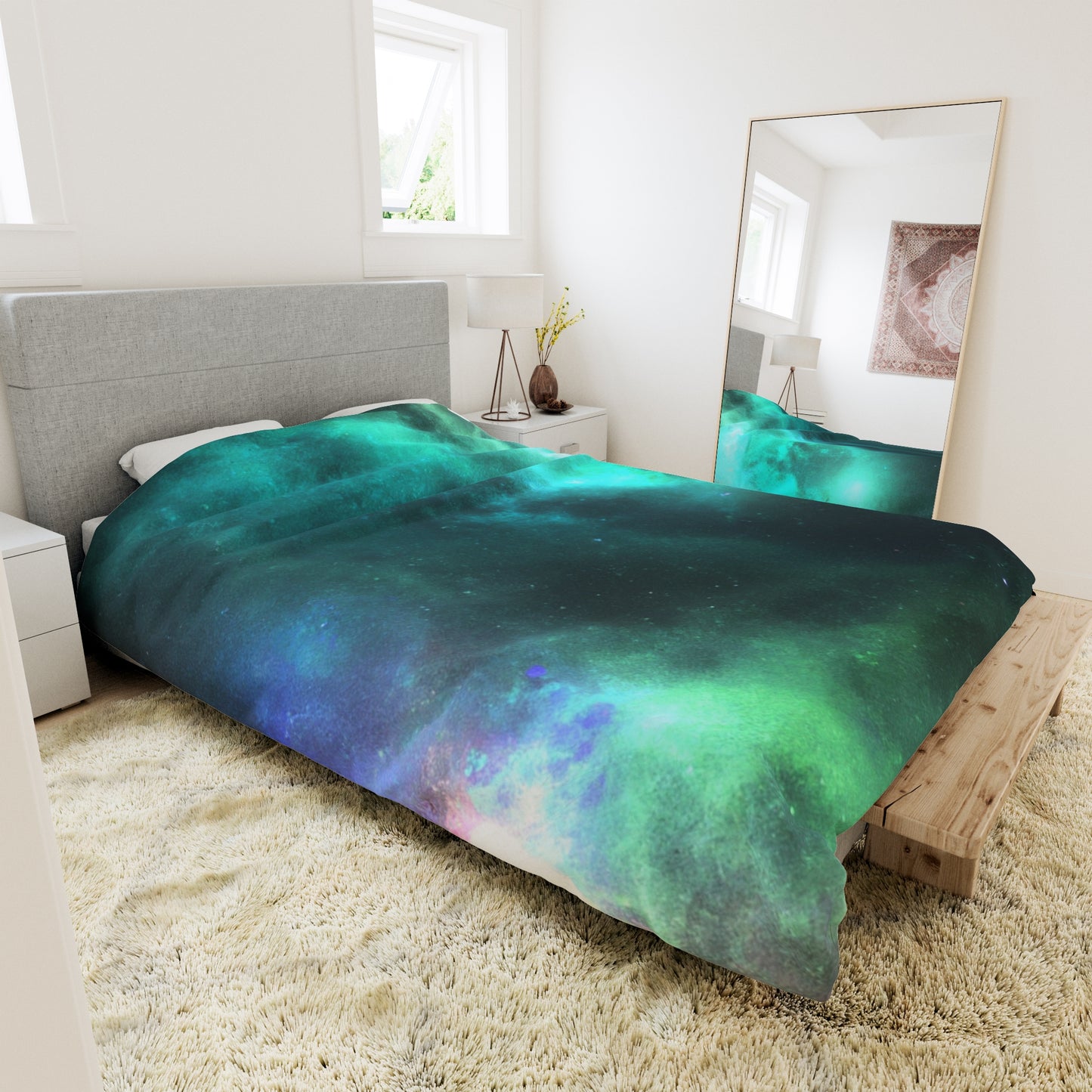 Dreamy the Golden Dream - Astronomy Duvet Bed Cover