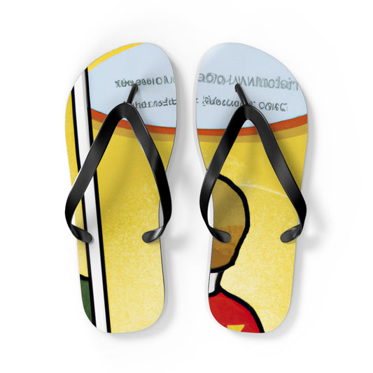 Lightning Girl - Comics Collector Flip Flop Beach Sandals