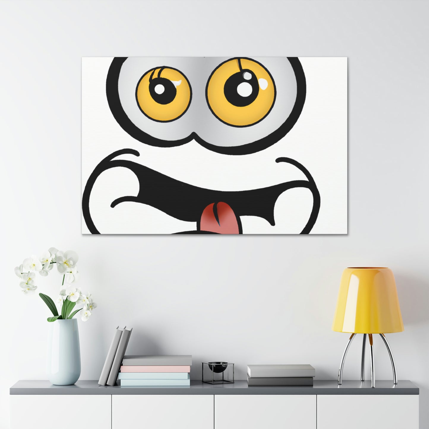 Edgar Turner - Cartoon Collector Canvas Wall Art