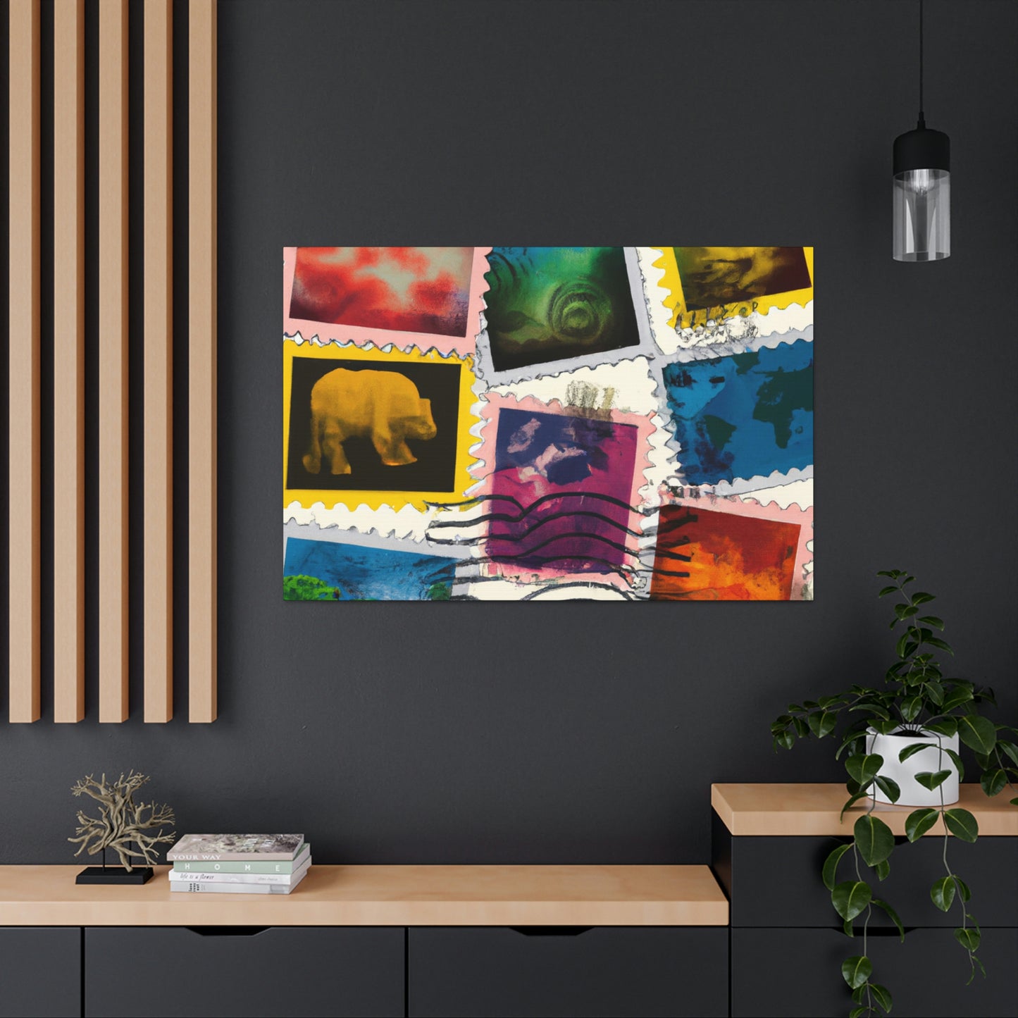 Global Wonders Collection. - Canvas