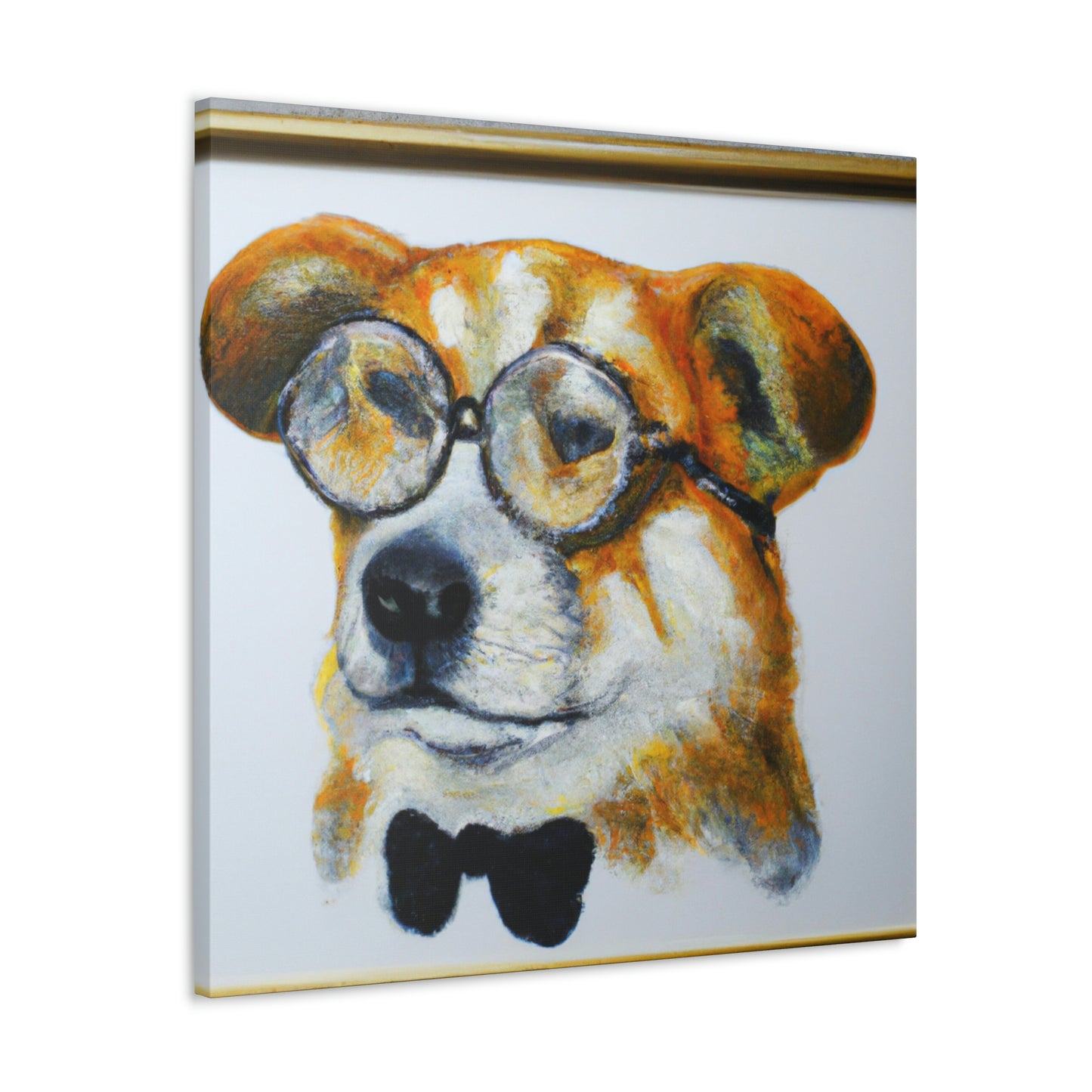 Fritz Furrball - Dog Lovers Canvas Wall Art