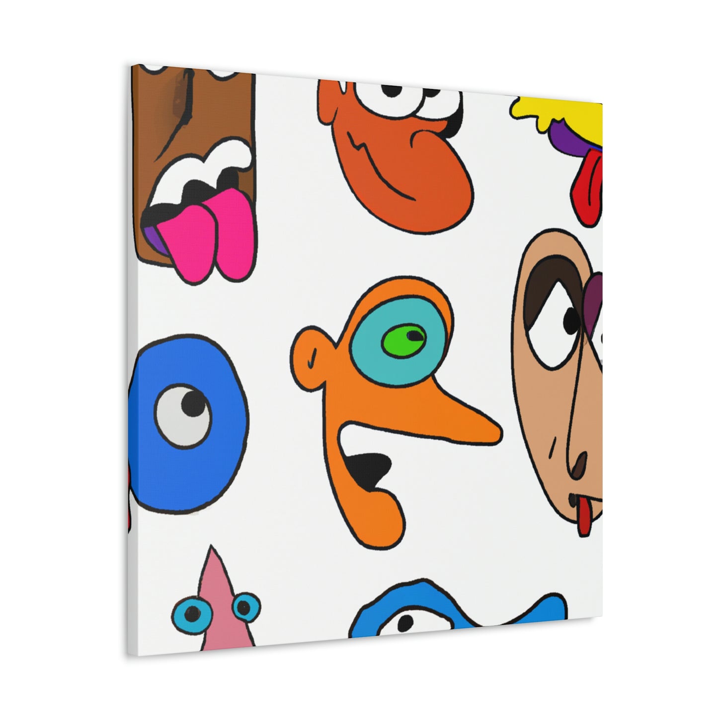 Caroline LeFevre - Cartoon Collector Canvas Wall Art