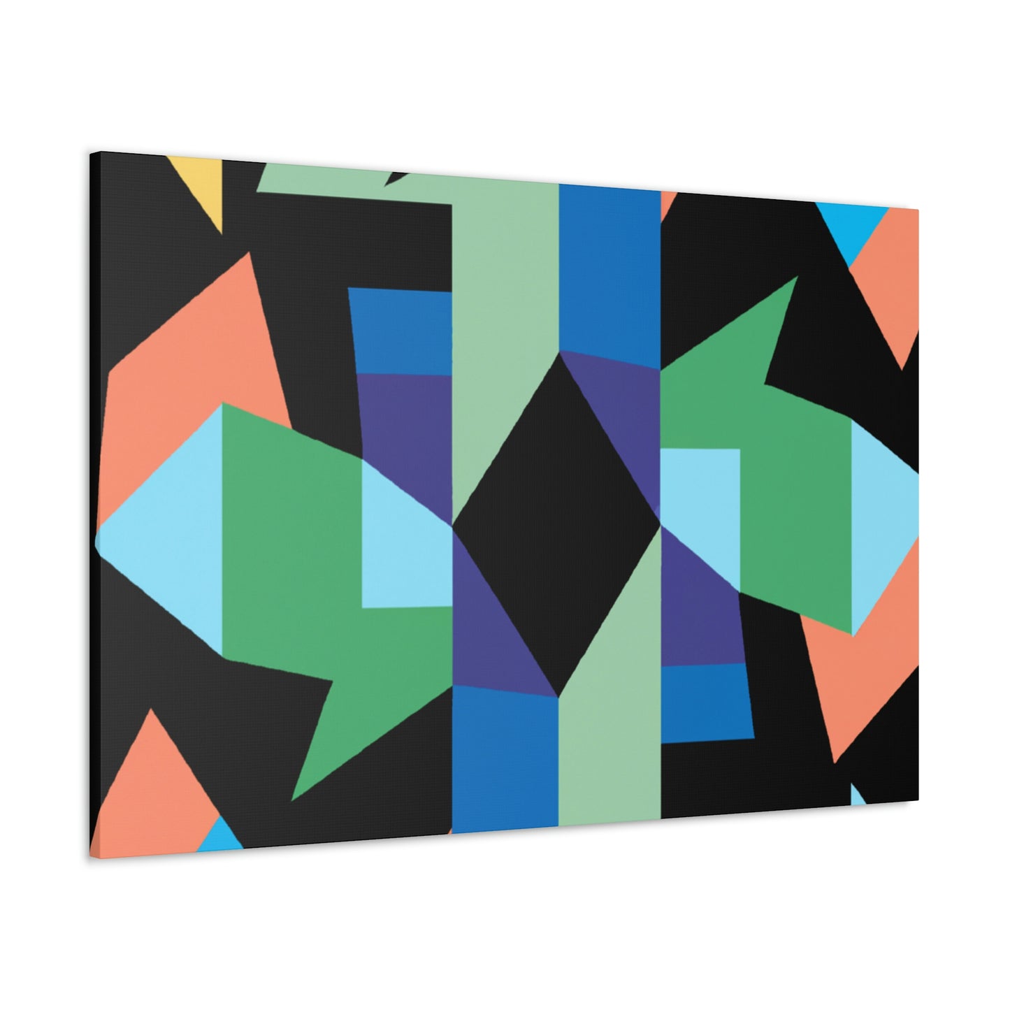 Albertina Edison - Geometric Canvas Wall Art