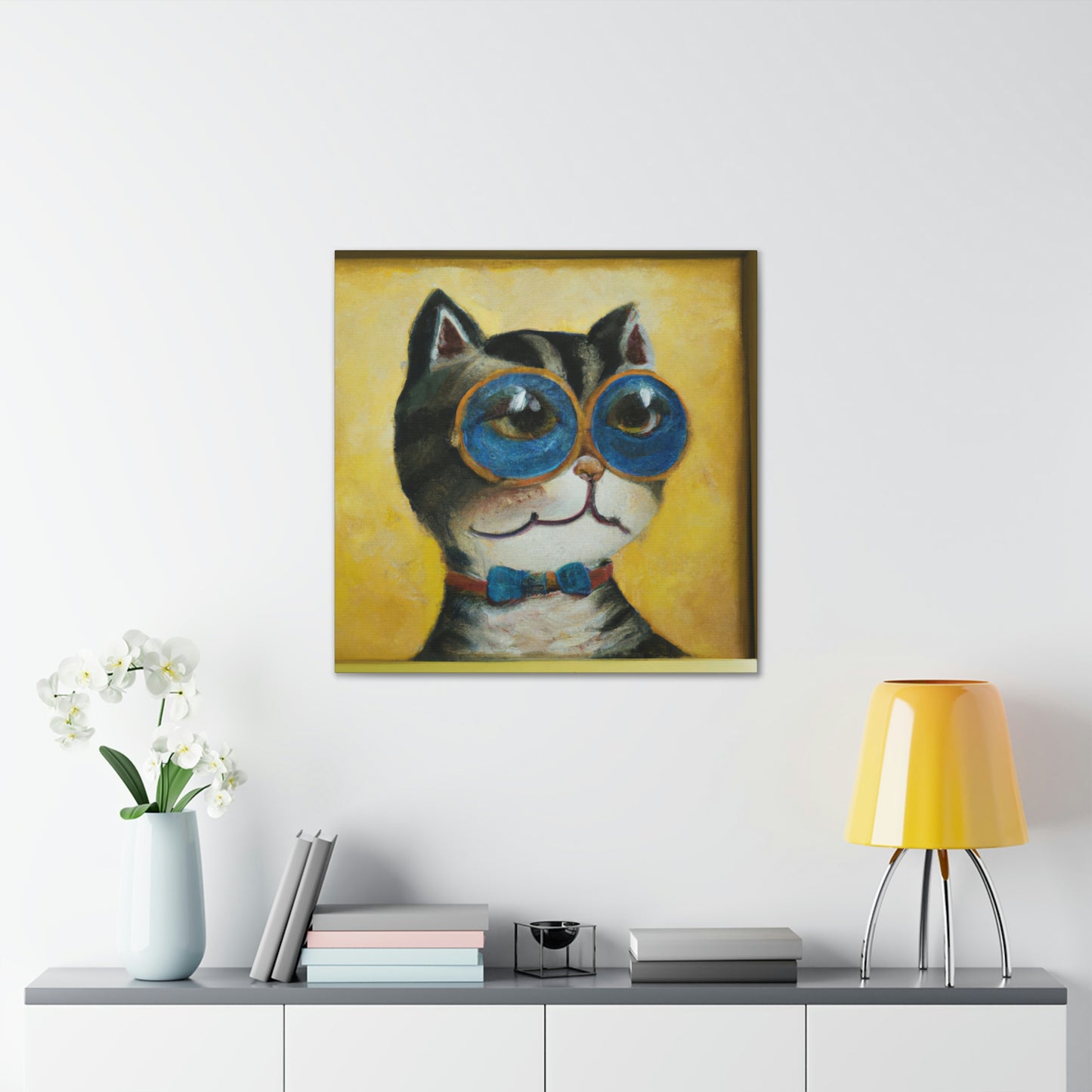 Felix Fifi Fluffles - Cat Lovers Canvas Wall Art