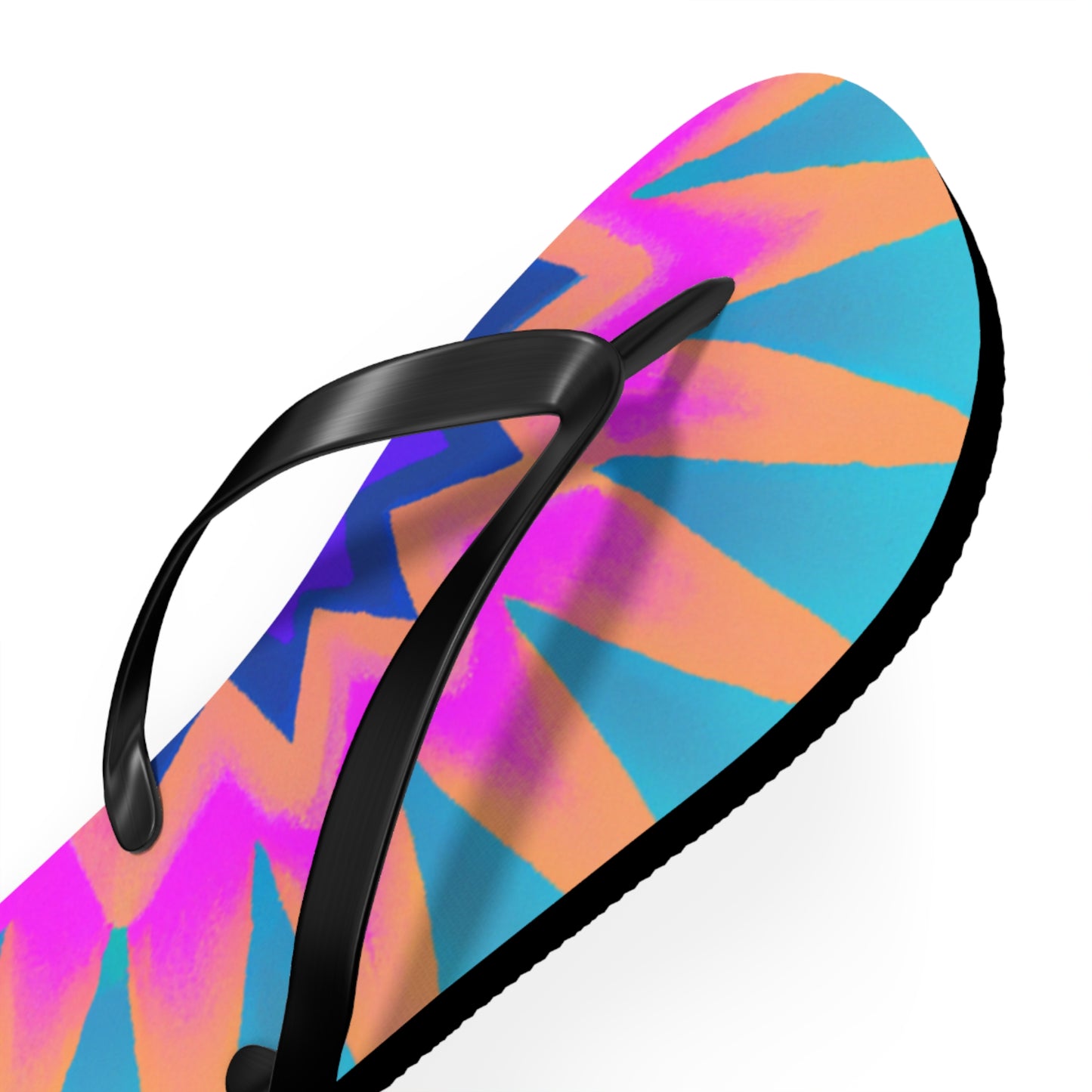 Horatio Bootwood - Psychedelic Trippy Flip Flop Beach Sandals
