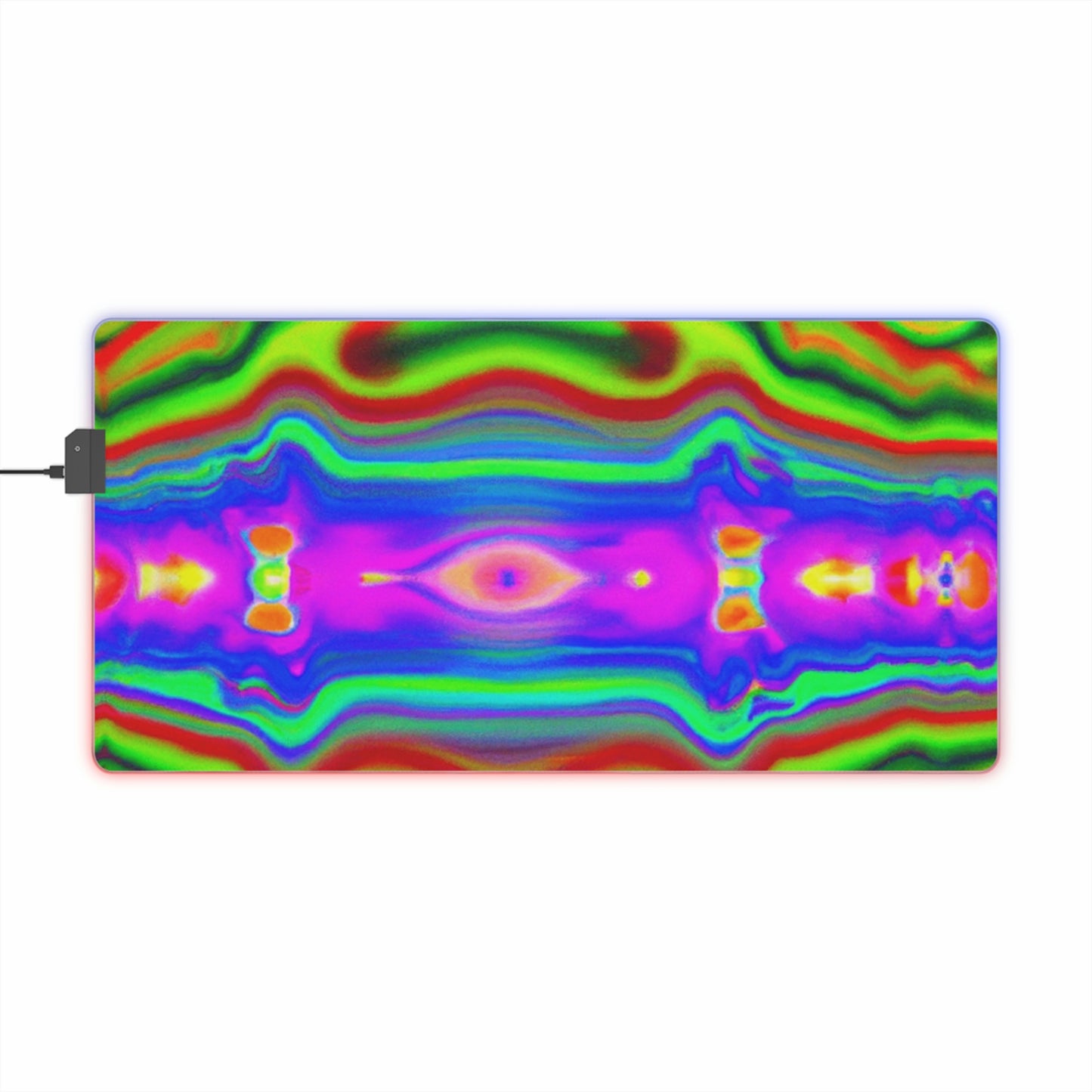 Danny "Sonic Switchblade" Miller - Psychedelic Trippy LED Light Up Gaming Mouse Pad