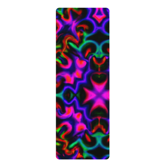 Lamont "Maharaji" Marlowe - Psychedelic Yoga Exercise Workout Mat - 24″ x 68"