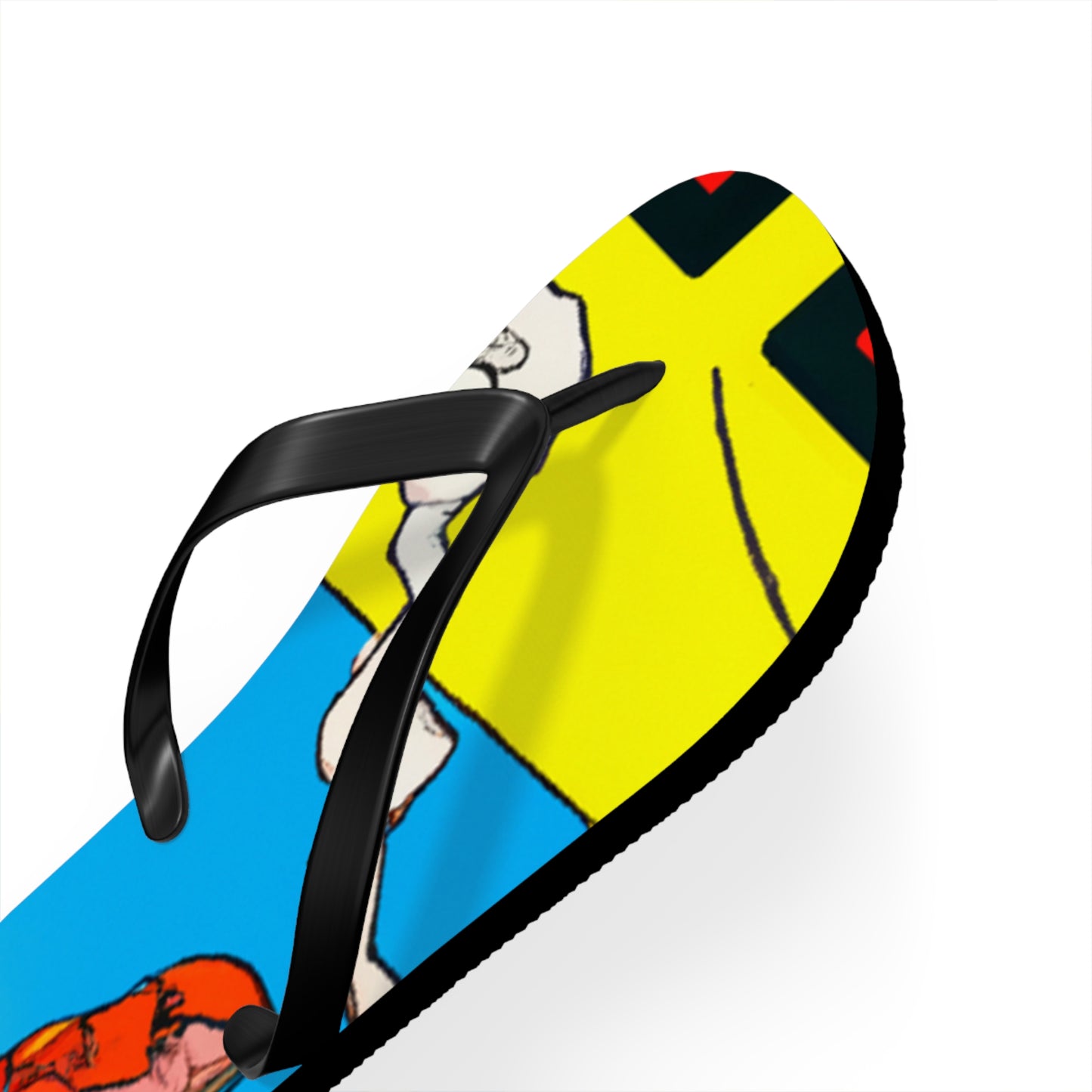 Super Bolt Lightning - Comics Collector Flip Flop Beach Sandals