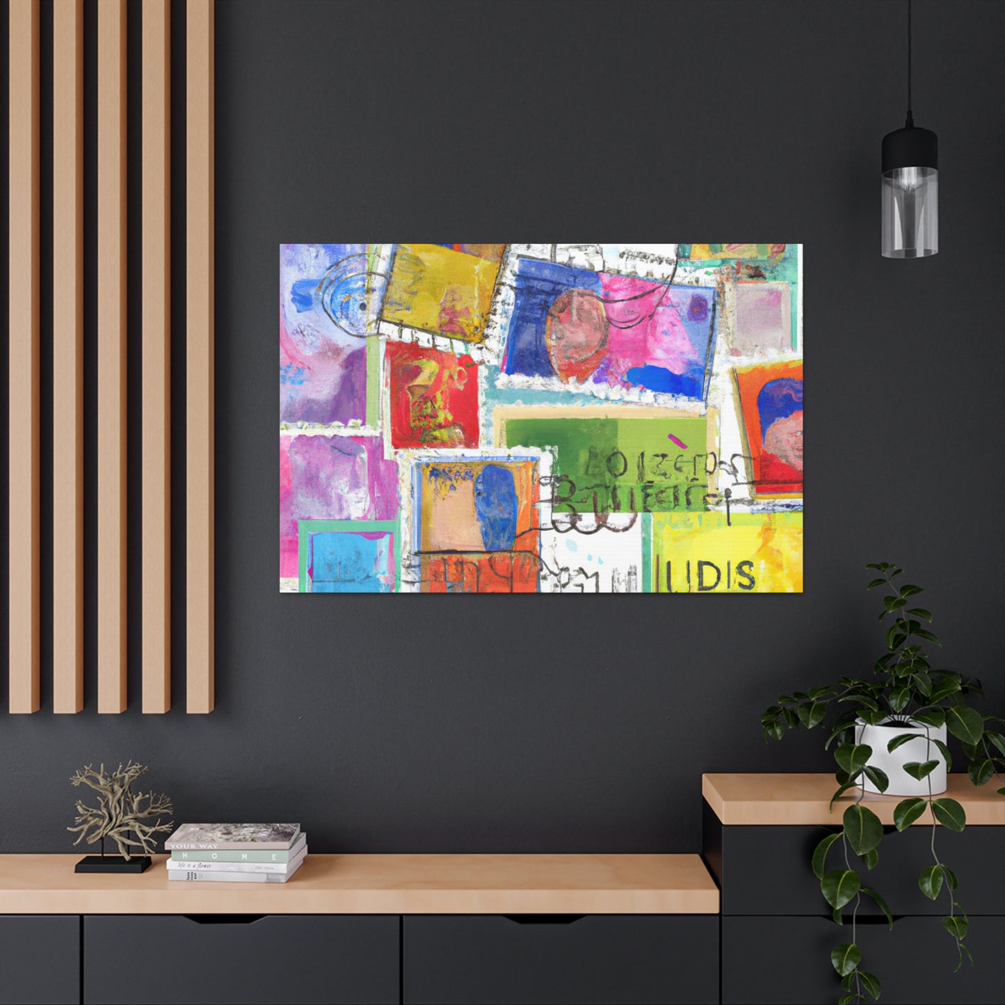 Global Heritage Stamps - Postage Stamp Collector Canvas Wall Art