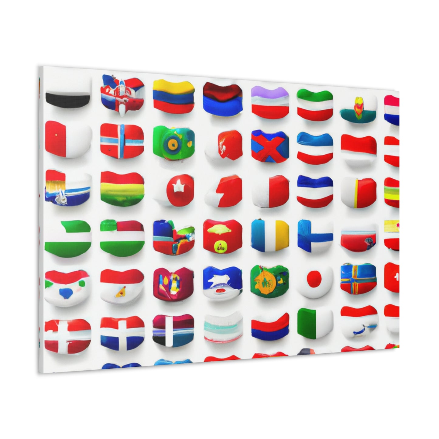 's name

Charlotte Fraser Baxter - Flags Of The World Canvas Wall Art