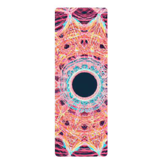 Fawn Lotuscloud - Psychedelic Yoga Exercise Workout Mat - 24″ x 68"