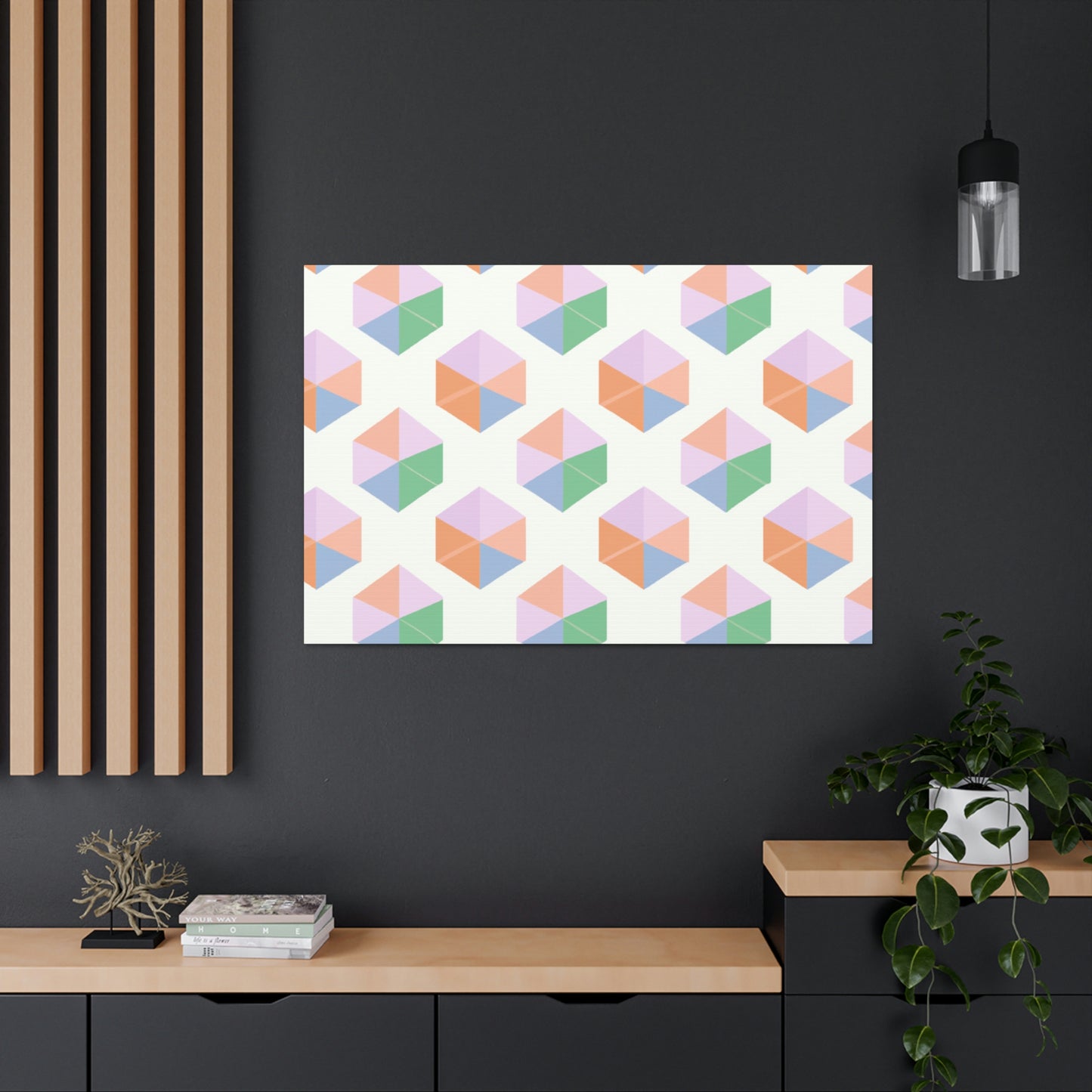 Abigail Fairweather - Geometric Canvas Wall Art
