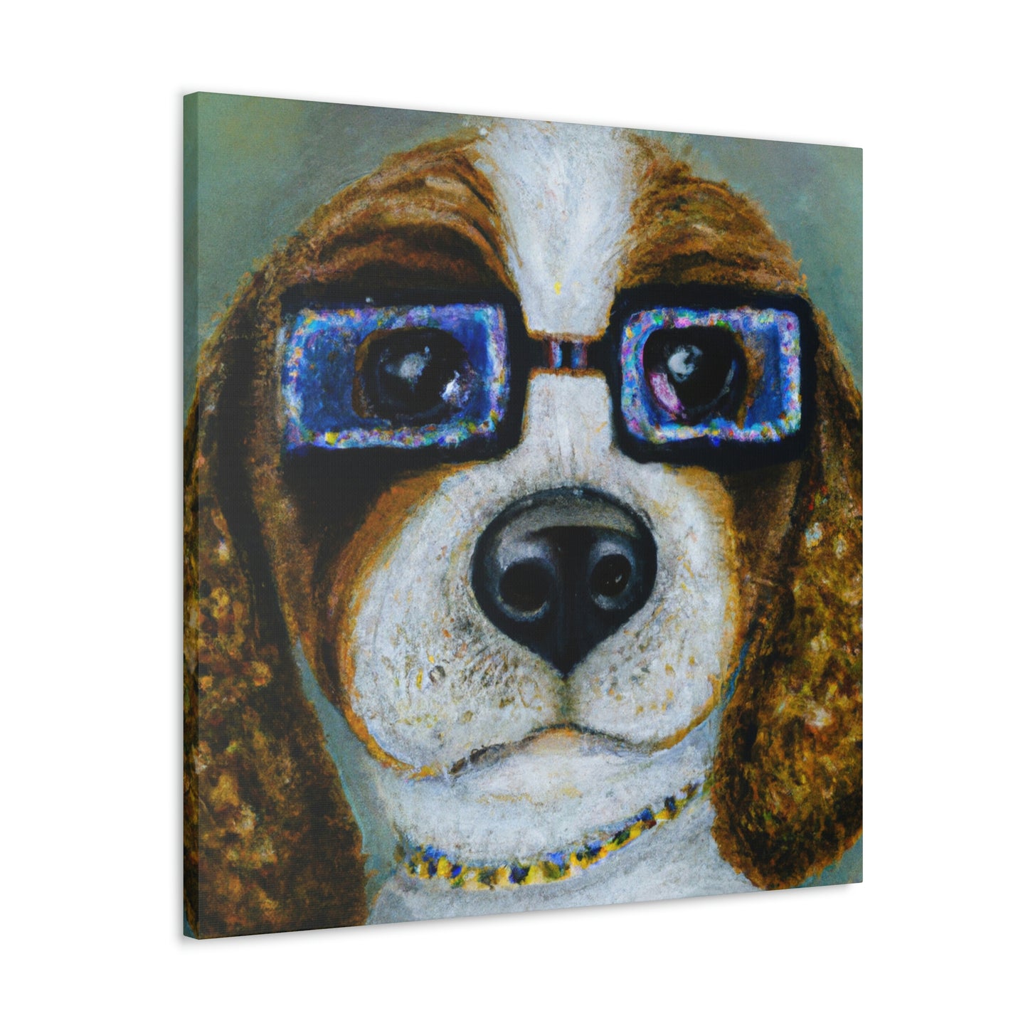 Snoopy the Brave. - Dog Lovers Canvas Wall Art