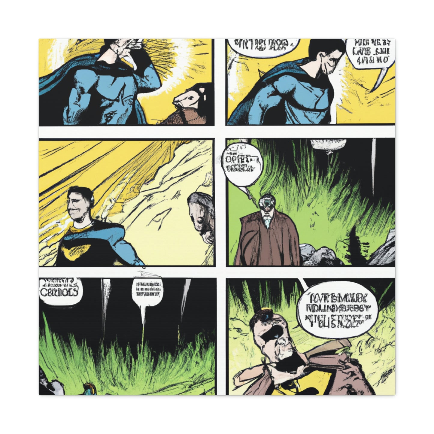Captain Solarbeam - Comics Canvas