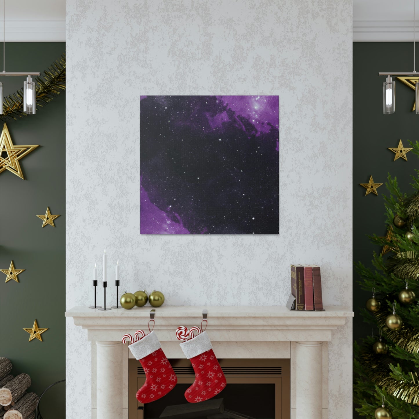 Caroline Moonbeam - Astronomy Canvas Wall Art