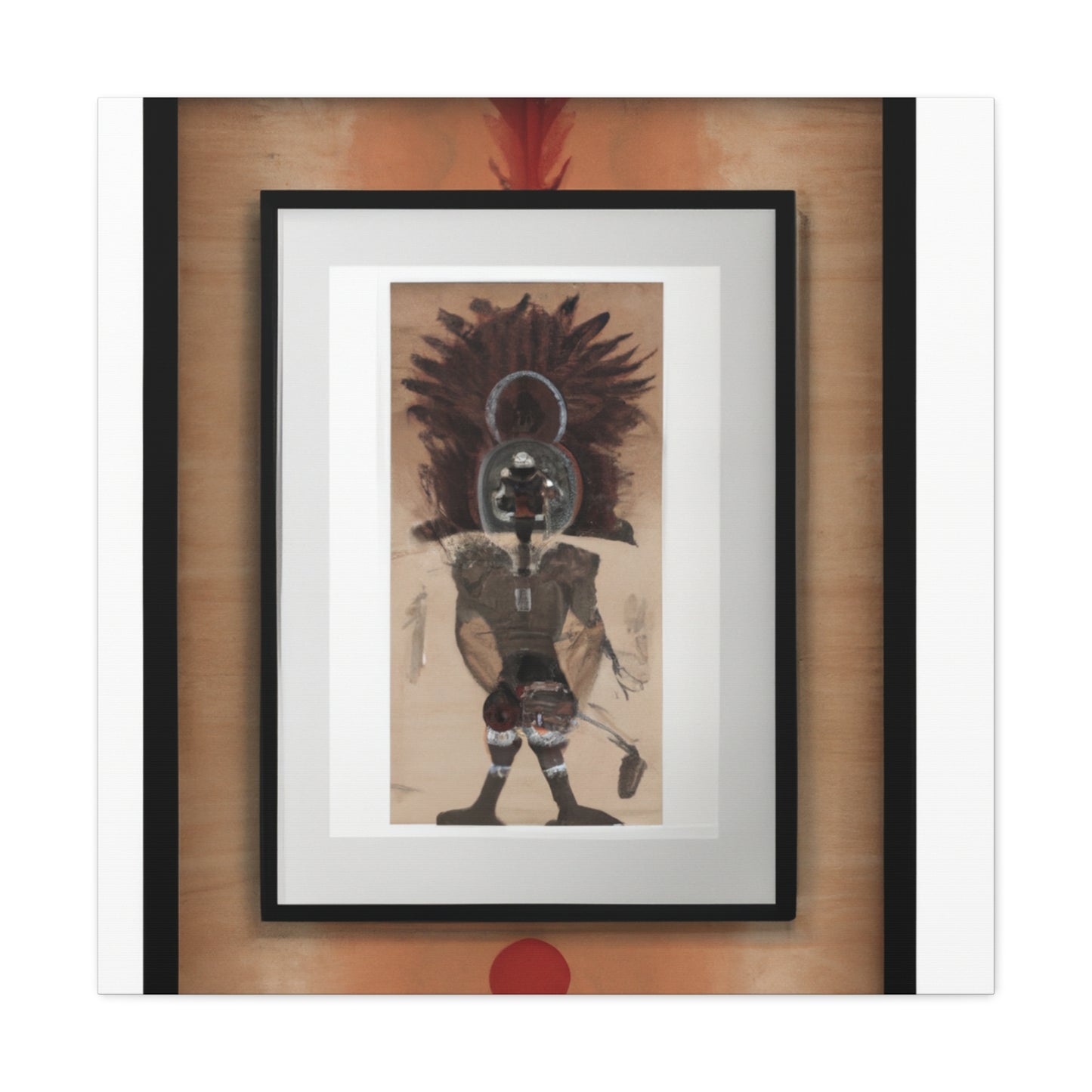 Chief Great Eagle - Native American Indian Canvas Wall Art