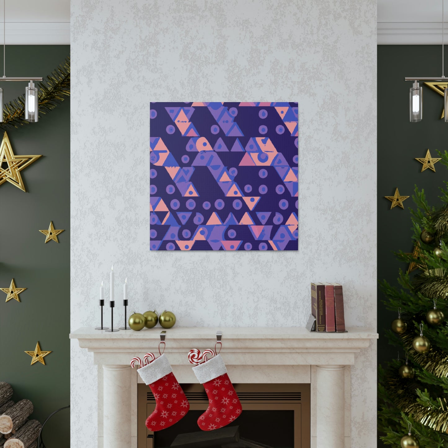 Martha Bellingham - Geometric Canvas Wall Art