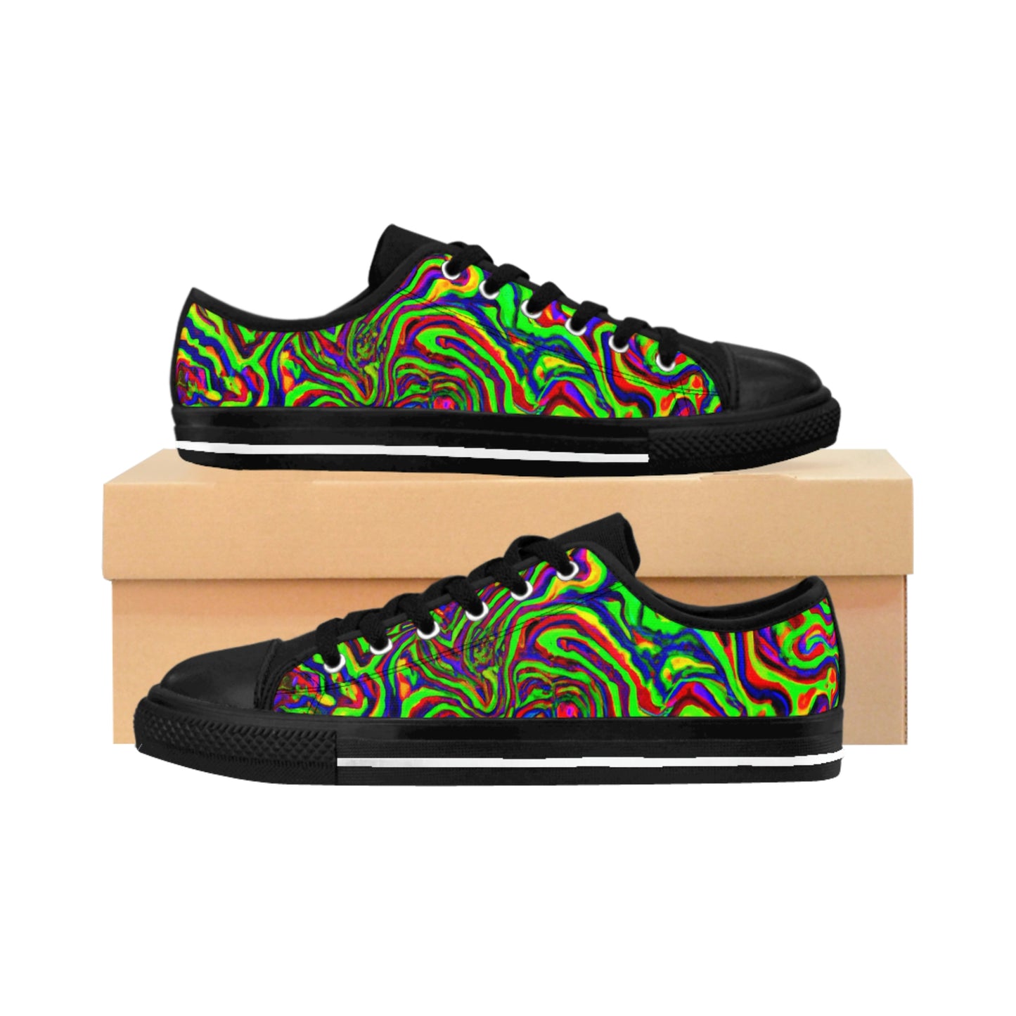 Gillia the Glorifier - Psychedelic Low Top