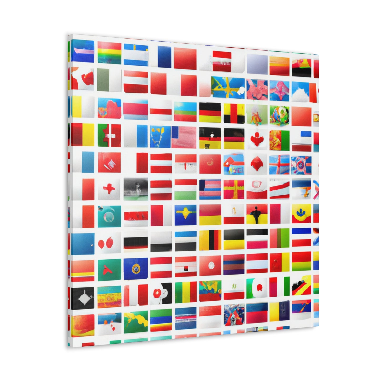 William G. Spear (1845-1929) - Flags Of The World Canvas Wall Art