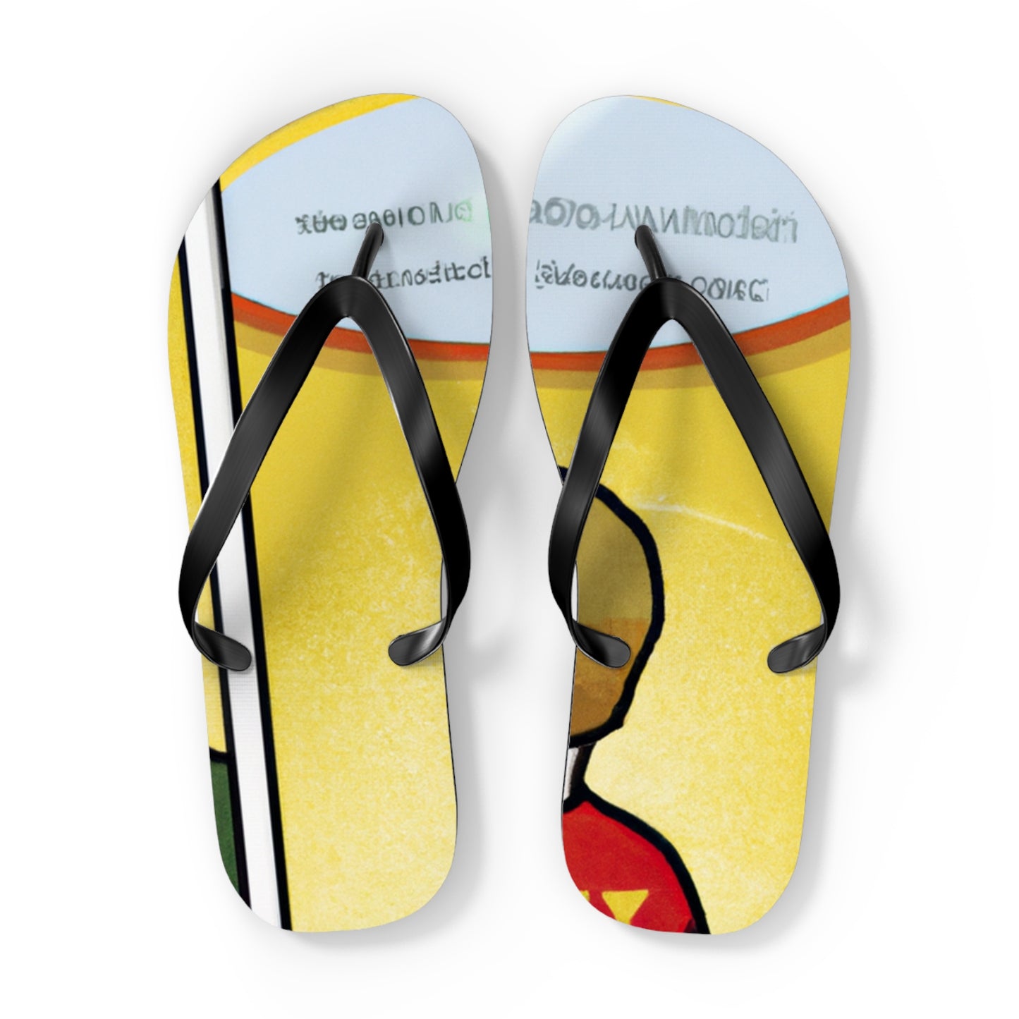 Lightning Girl - Comics Collector Flip Flop Beach Sandals