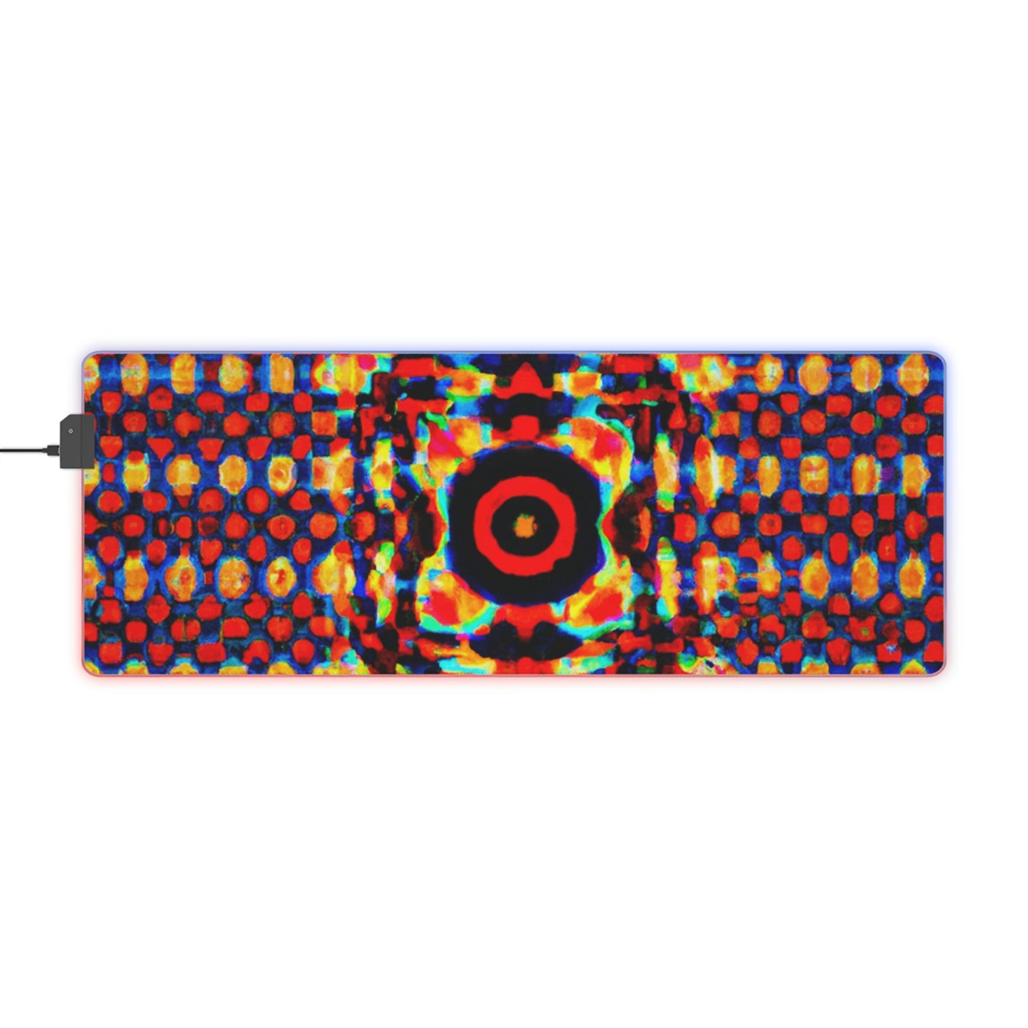 Bobby "Be-Bop" Bopster - Psychedelic Trippy LED Light Up Gaming Mouse Pad