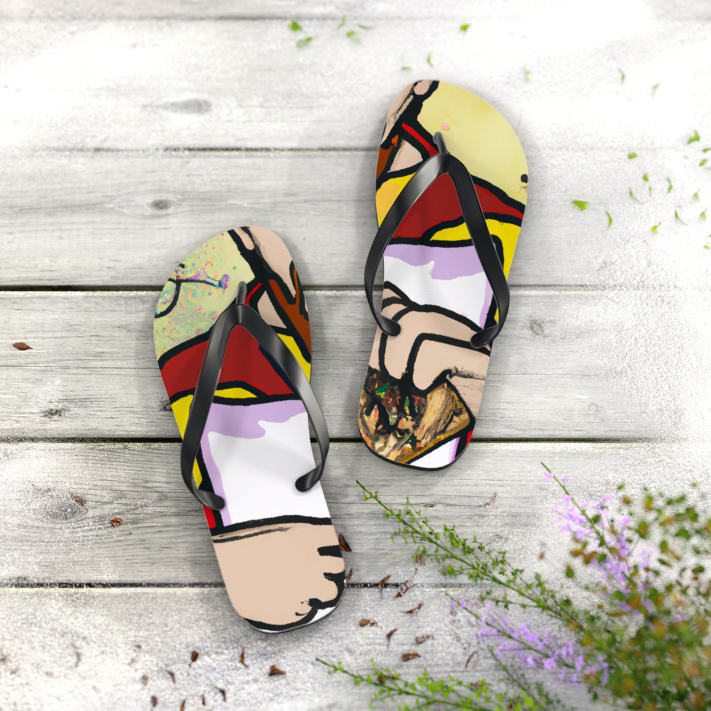 Luba Thunderblade - Comics Collector Flip Flop Beach Sandals