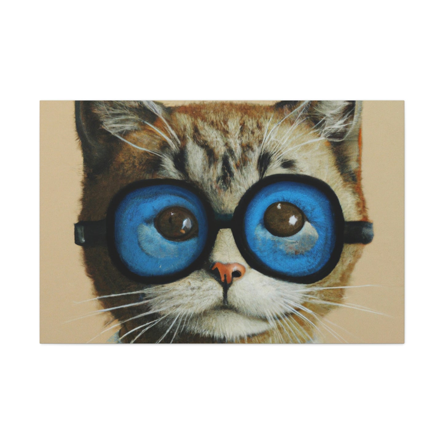 Mona Meow - Cat Lovers Canvas Wall Art