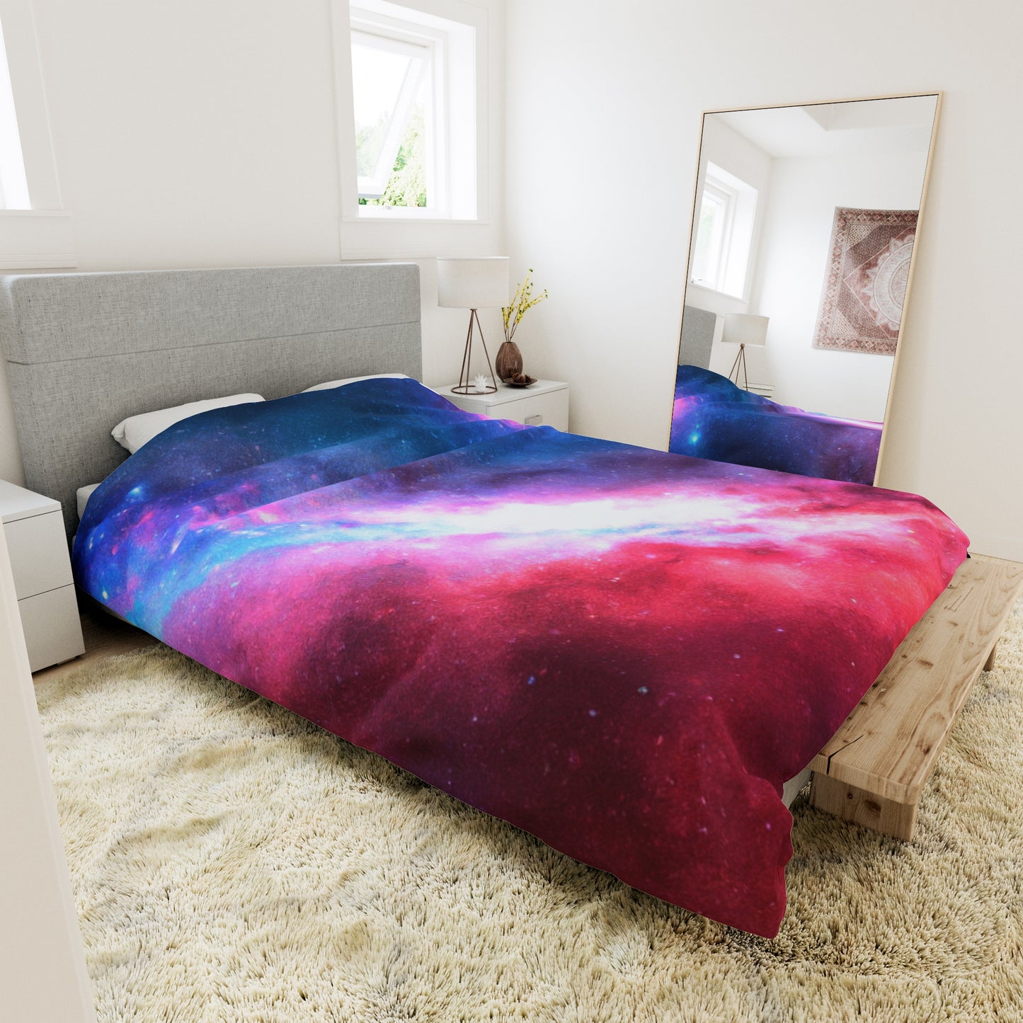 Golden Dawn Dreamer - Astronomy Duvet Bed Cover