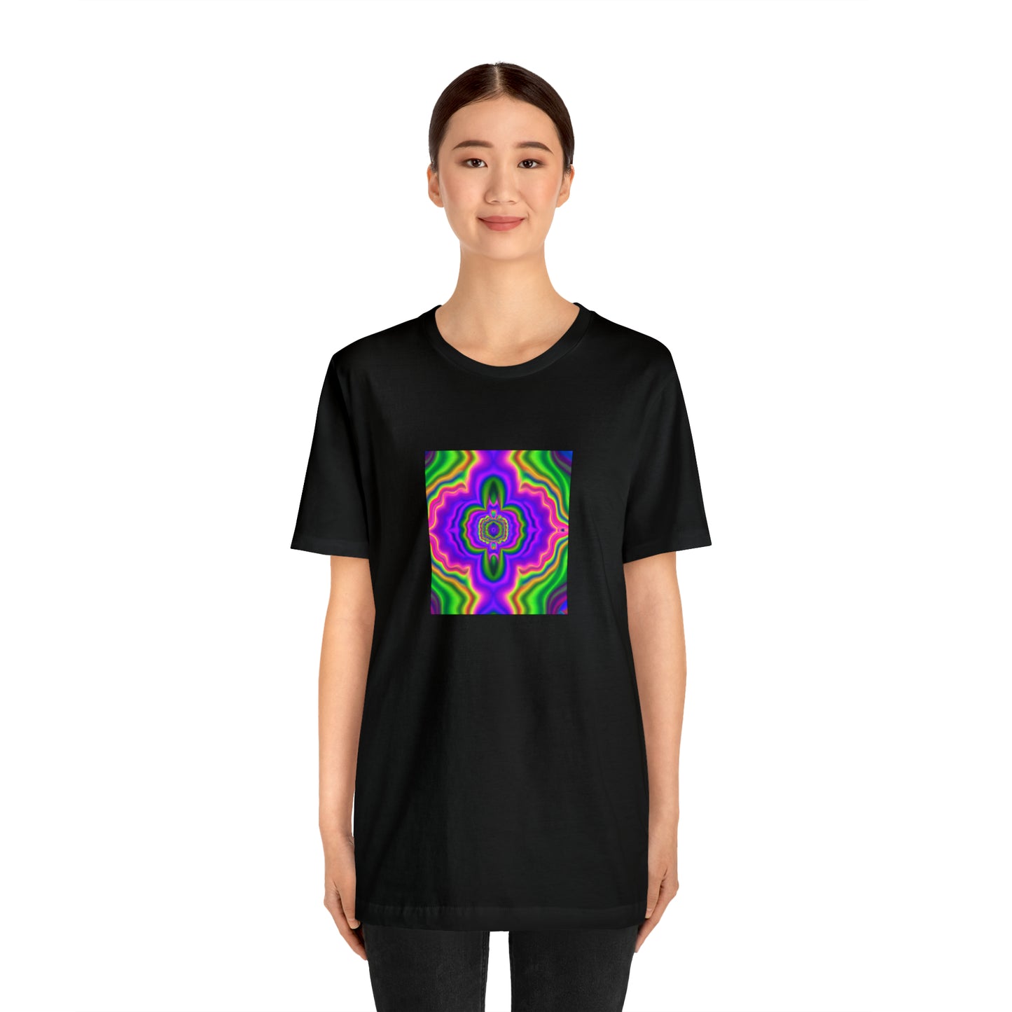 Dottie DuPont - - Psychedelic Trippy Pattern Tee Shirt