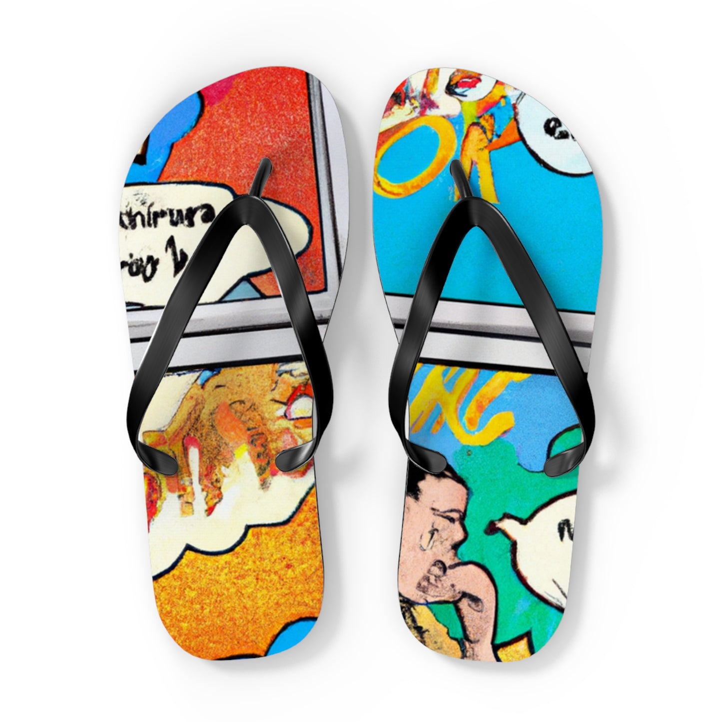 Tara Thunderstrike - Comics Collector Flip Flop Beach Sandals