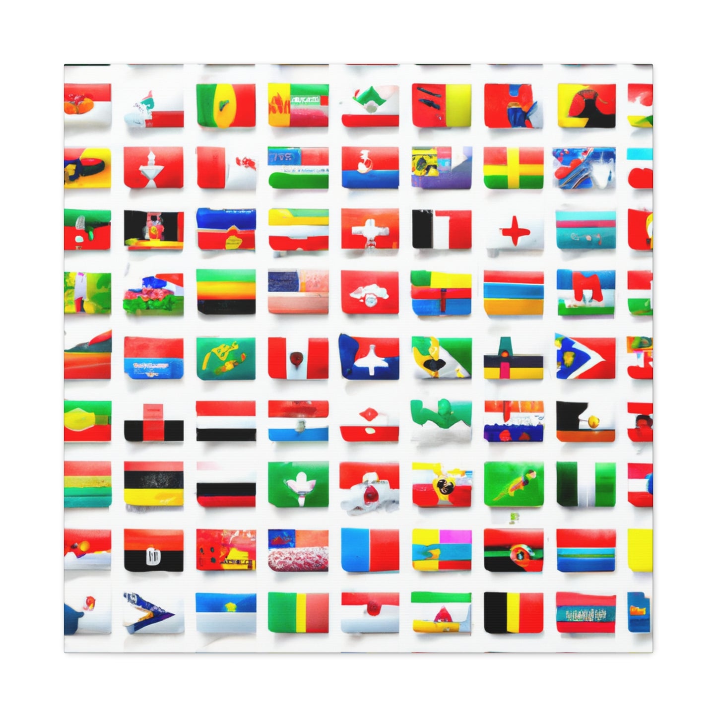 Adela Chotek von Chotkowa, Baroness of Czernin. - Flags Of The World Canvas Wall Art