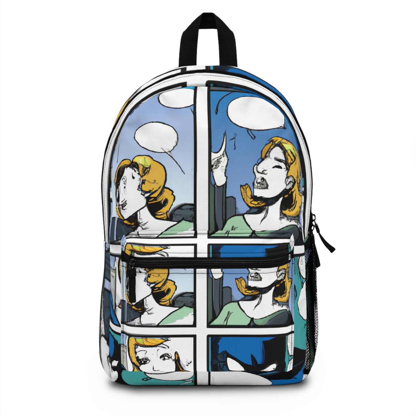 Silver Spark - Comic Book Backpack