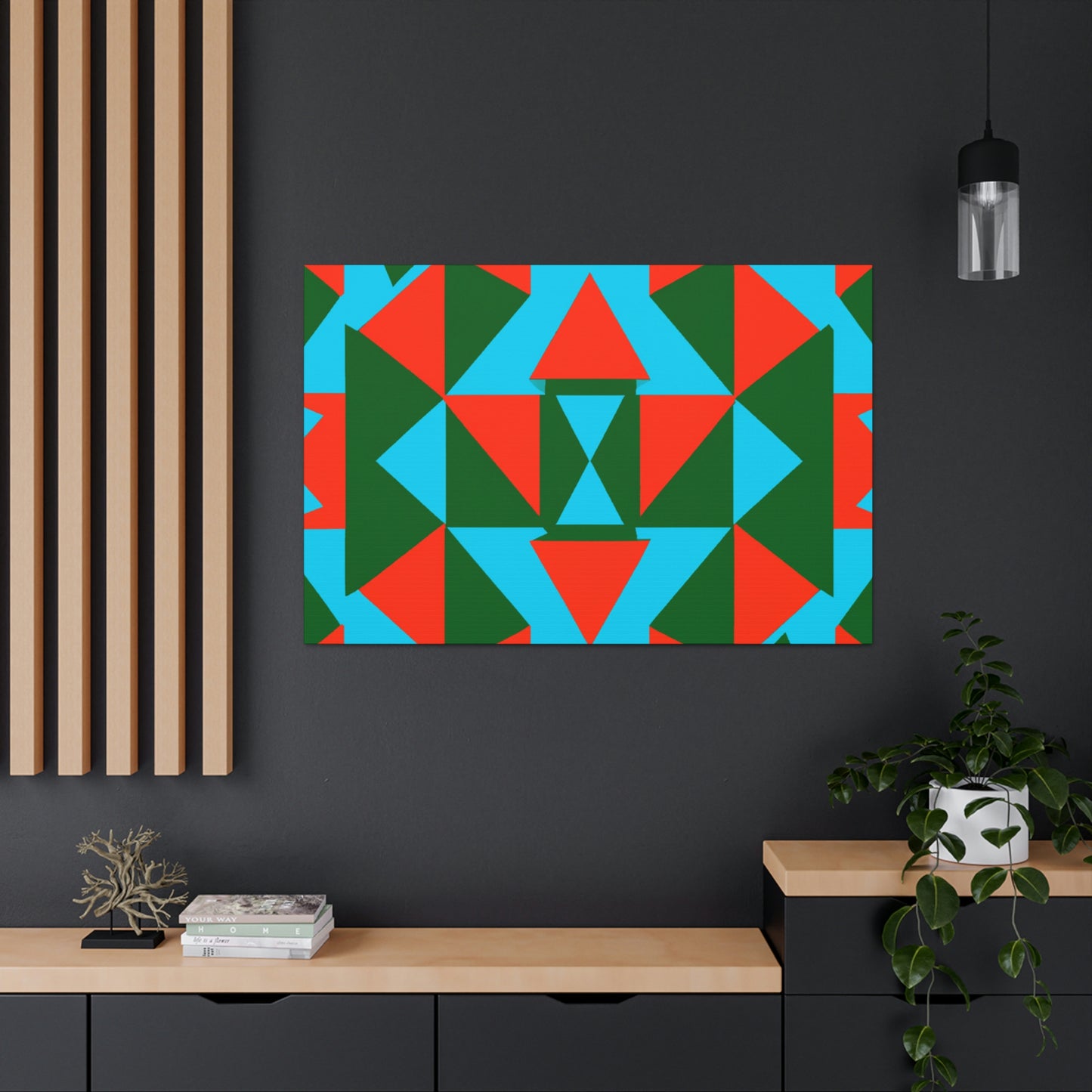 Mabel Edison - Geometric Canvas Wall Art
