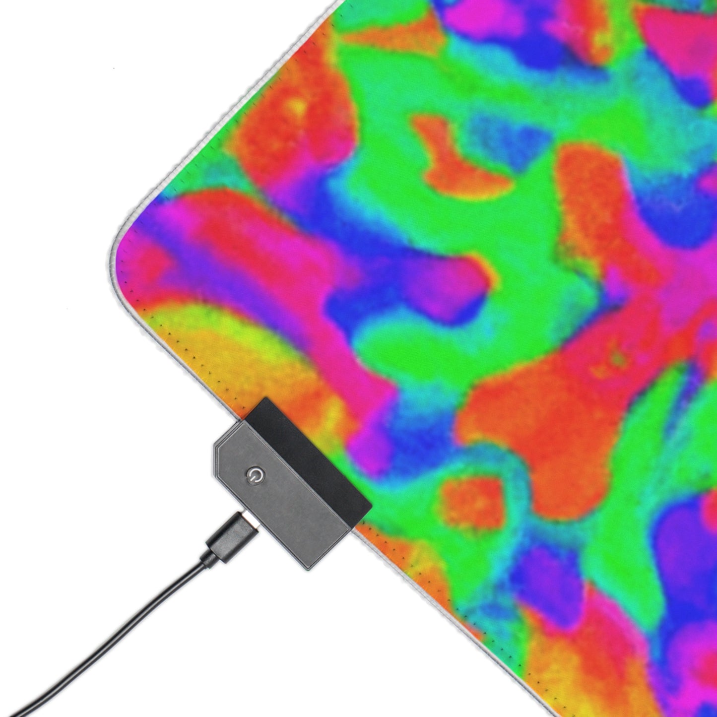 Studs McKenzie - Psychedelic Trippy LED Light Up Gaming Mouse Pad