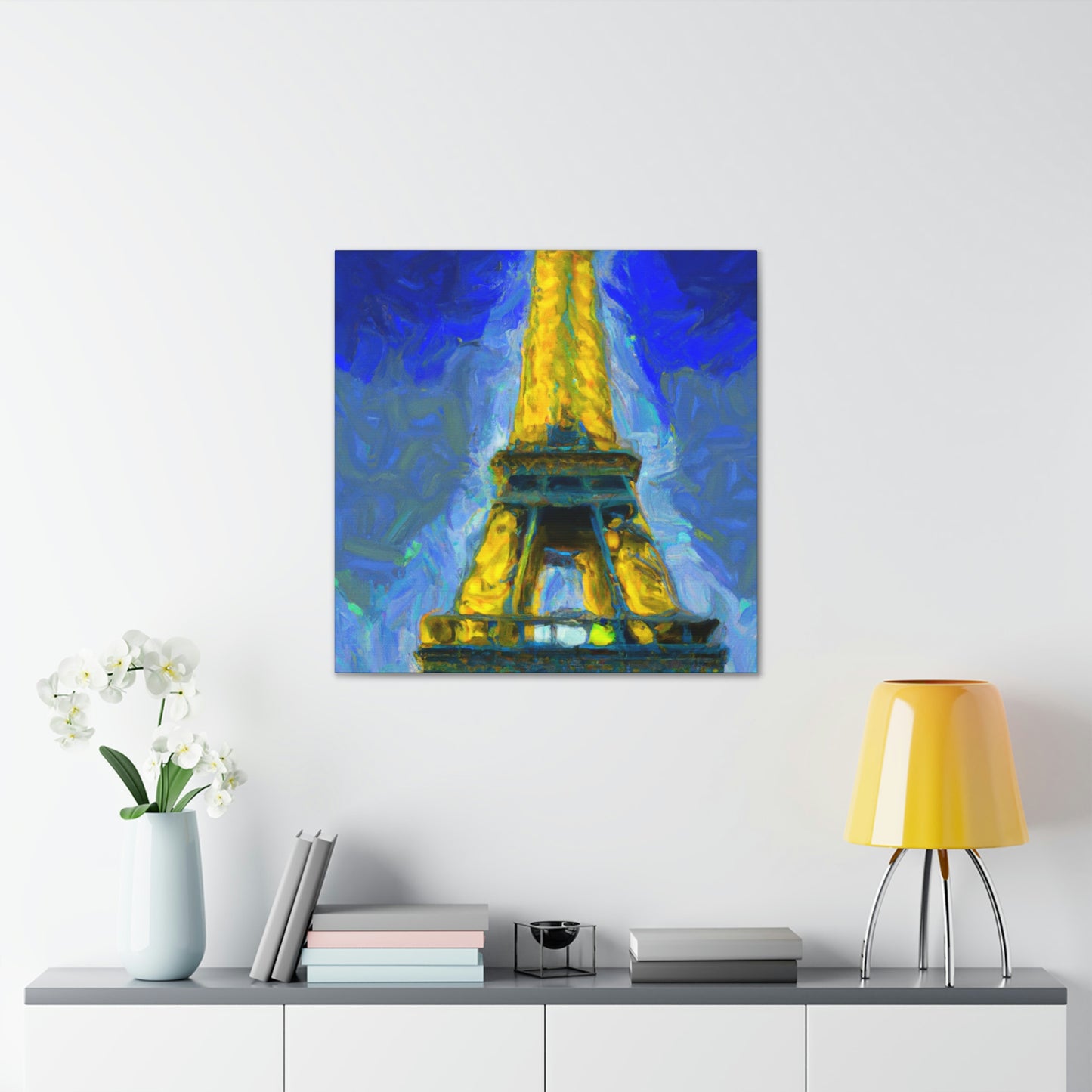 Hercule Poiroux - Eiffel Tower Canvas Wall Art