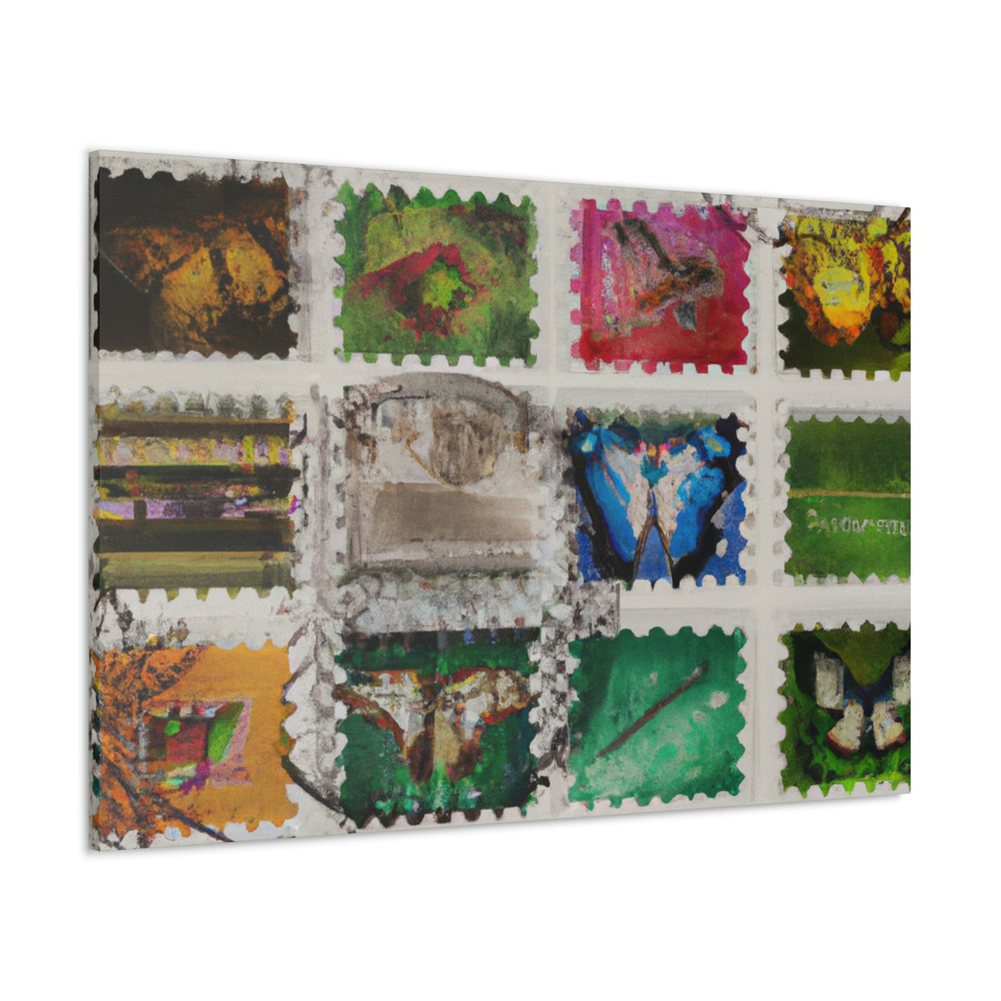 Global Explorer Stamp Series - Canvas