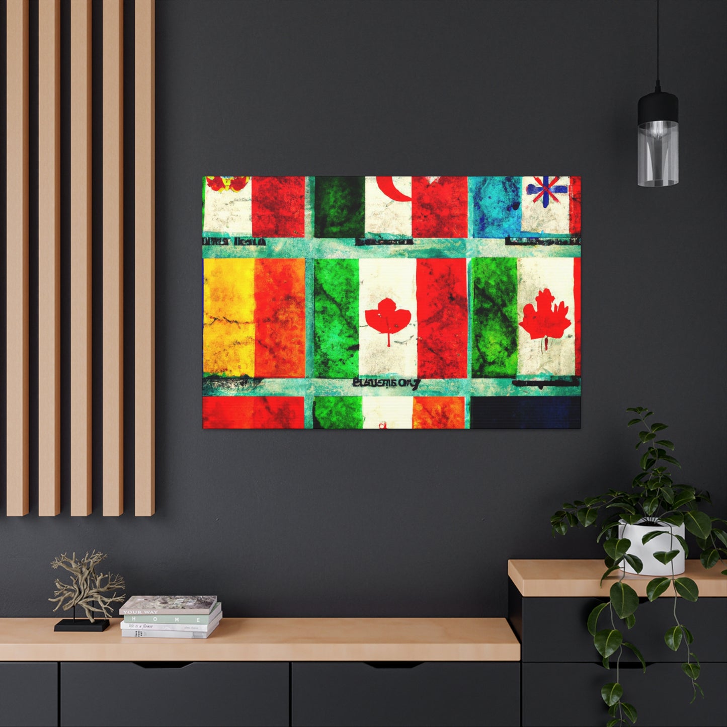 William Grandy (1810–1899) - Flags Of The World Canvas Wall Art