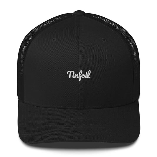 Tinfoil Conspiracy Theory Funny Trucker Cap Hat