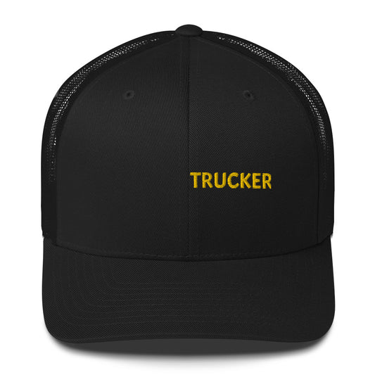 Plain Ole Semi Truck Driver Trucker Cap Hat