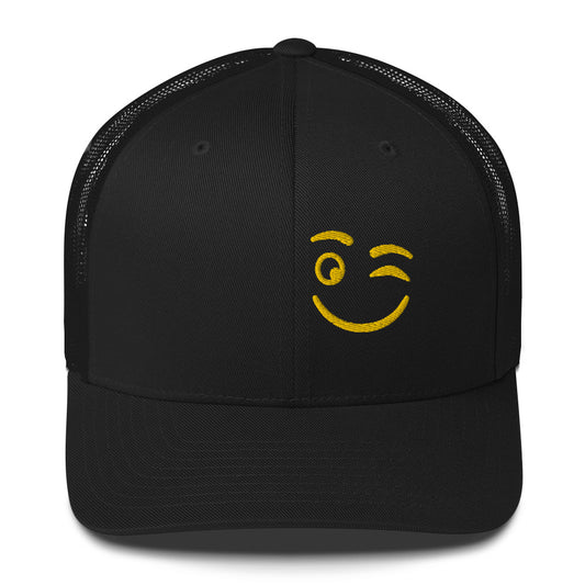 I'm Golden Happy Smiley Smiling Face Trucker Cap Hat