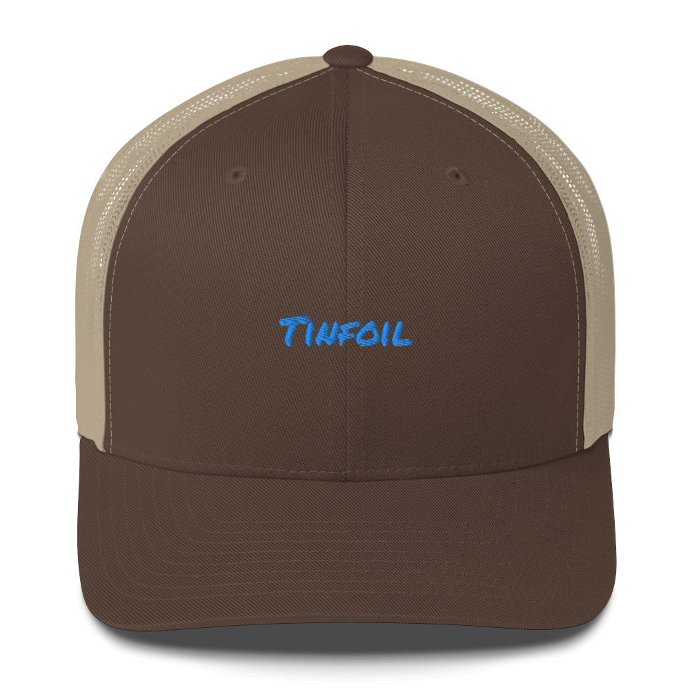 Tinfoil Conspiracy Theory Funny Trucker Hat Cap