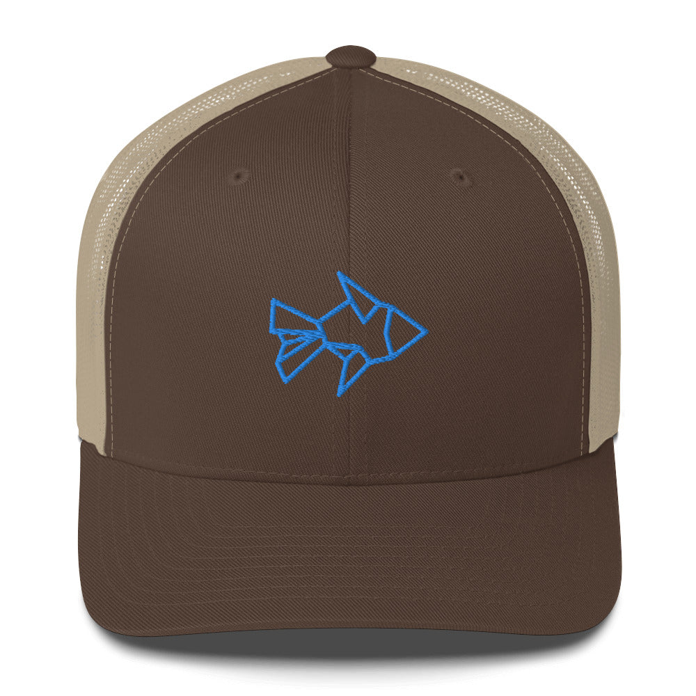 Fly Fishing Fishermen Trucker Cap Hat