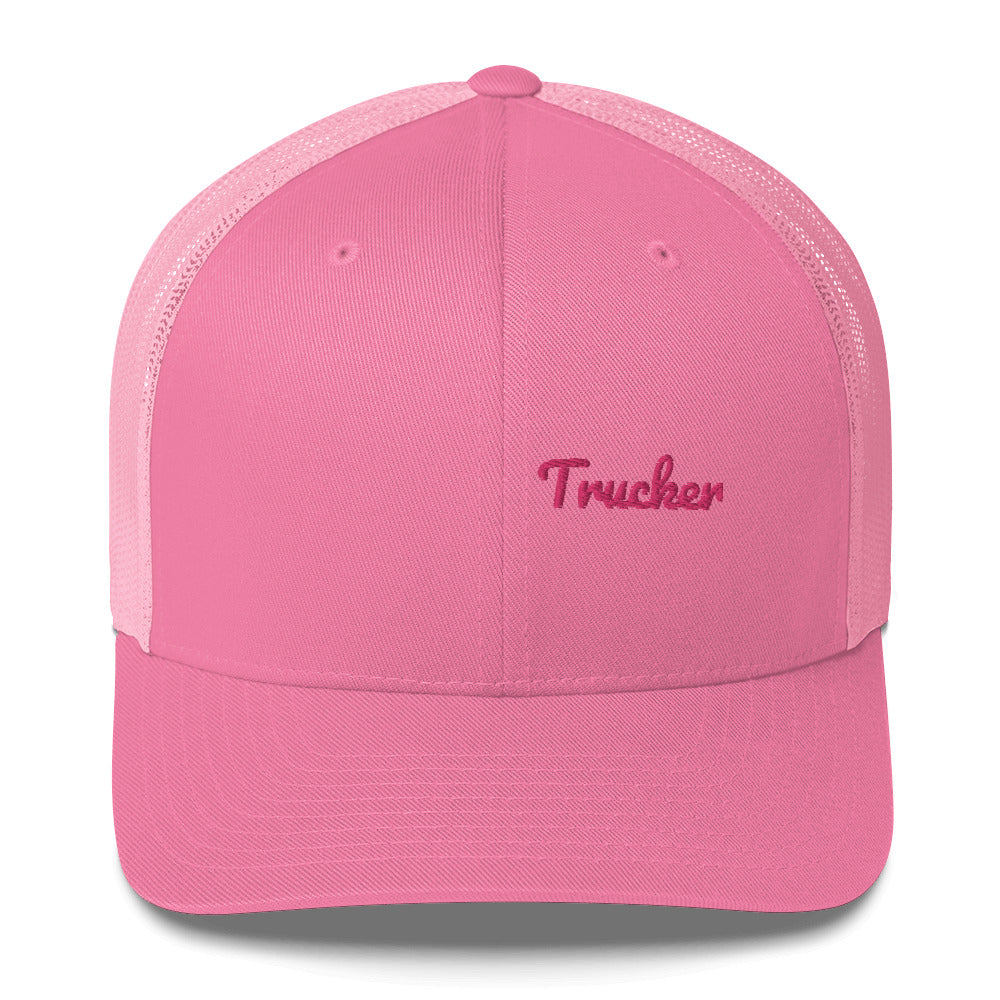 Womens Ladies Plain Ole Semi Truck Driver Trucker Cap Hat
