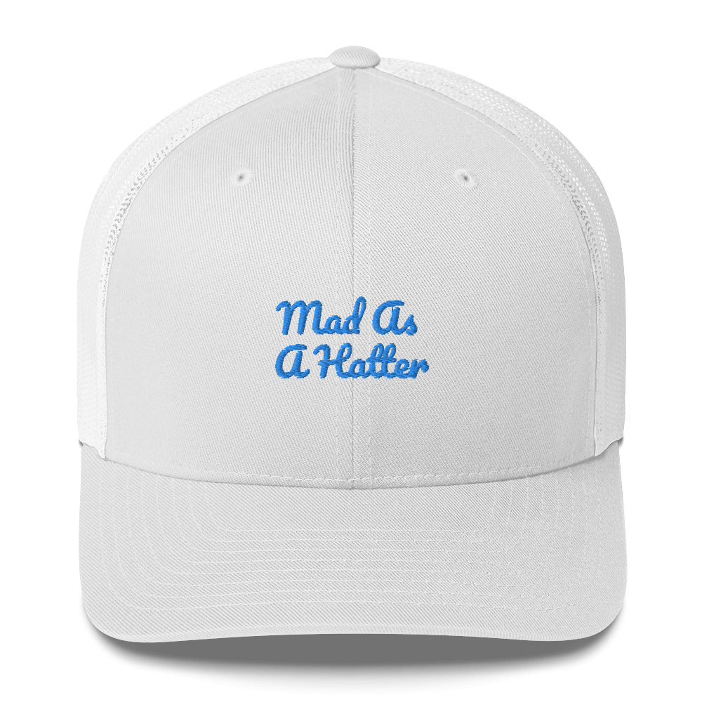 Mad As A Hatter Alice In Wonderland Trucker Cap Hat